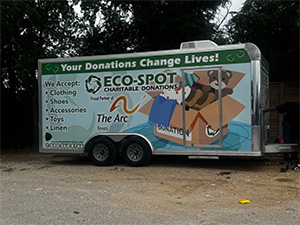 ECO-SPOT Donations Trailer