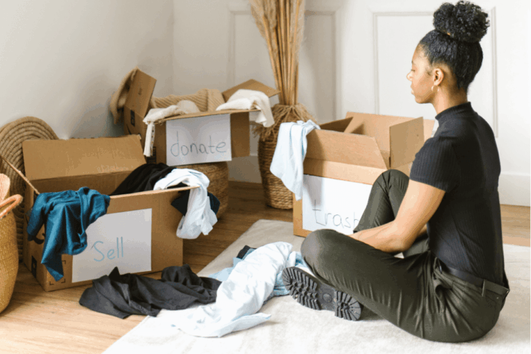 clothes donate vs sell